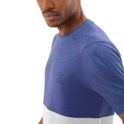 Áo chạy Bộ Nam Compressport Performance SS Tshirt - Xanh Orient Blue