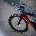 Sườn xe đạp Ba môn Cervelo P5 - Đỏ (Red Hot)