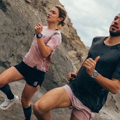 Áo Chạy Bộ Nữ Compressport Performance SS Tshirt (phiên bản Eat My Dust) - Zephyr Tie Dye