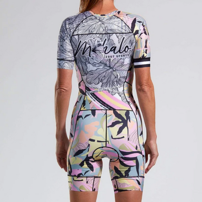 Bộ áo liền quần Ba môn Nữ Zoot Custom Tri Aero FZ Racesuit - Mahalo