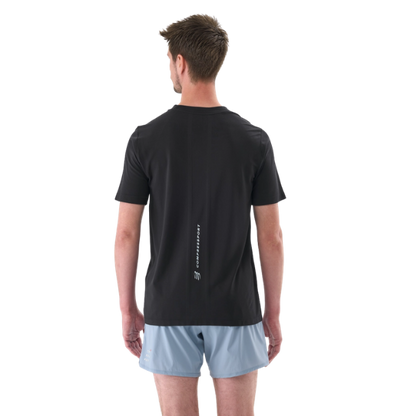 Áo chạy Bộ Nam Compressport Performance SS Tshirt - Đen (Black)
