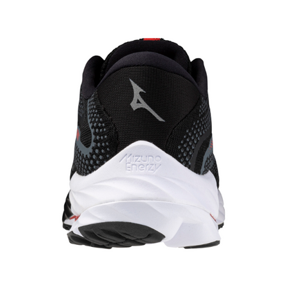 Giày chạy bộ Nam Mizuno Wave Rider 27 - Đen (Black/Nickel/Cayenne)