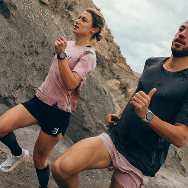 Quần Chạy Bộ Nữ Compressport Performance Short (Phiên bản Eat My Dust!) - Zephyr