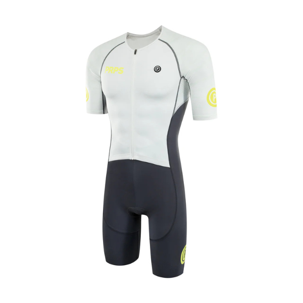 Đồ ba môn Nam PRPS Seishin - Hypermesh ELITE Tri Suit - Trắng (Arctic Frost)