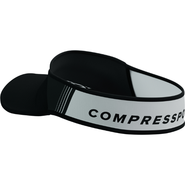 Compressport Spiderweb Ultralight Visor - Black/White