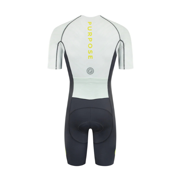 Đồ ba môn Nam PRPS Seishin - Hypermesh ELITE Tri Suit - Trắng (Arctic Frost)