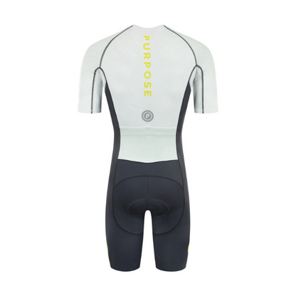 Đồ ba môn Nam PRPS Seishin - Hypermesh ELITE Tri Suit - Trắng (Arctic Frost)