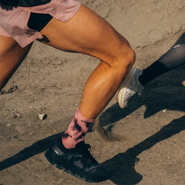 Tất Chạy Bộ Compressport Pro Racing Socks v4.0 Run High (Phiên bản Eat My Dust!) - Zephyr