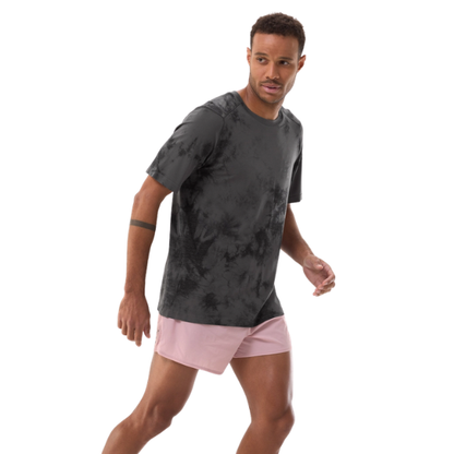 Áo Chạy Bộ Nam Compressport Performance SS Tshirt (phiên bản Eat My Dust) - Black Tie Dye
