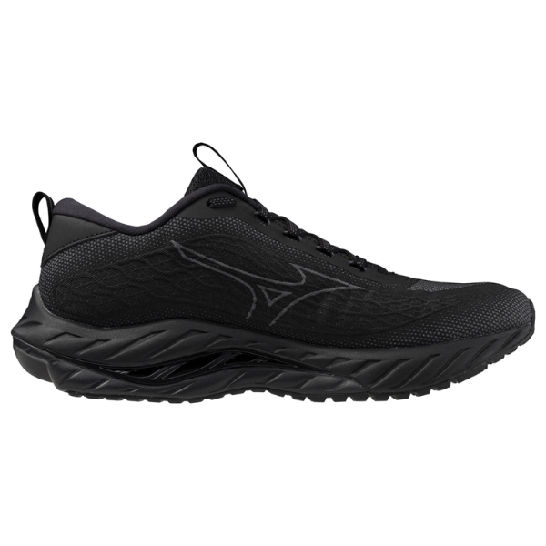 Giày chạy bộ Nam Mizuno Wave Inspire 20 2E - Đen (Black/Ultimate Gray/Black)