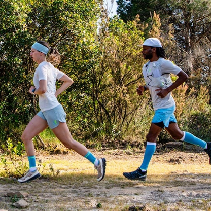 Áo Chạy Trail Nam Compressport Trail Racing SS Tshirt - Xám Gray/Violet