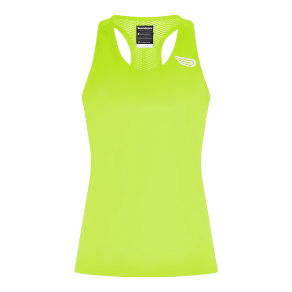 Áo chạy bộ Nữ Pressio Elite Singlet - Xanh Neon (Volt)