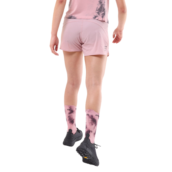 Quần Chạy Bộ Nữ Compressport Performance Short (Phiên bản Eat My Dust!) - Zephyr