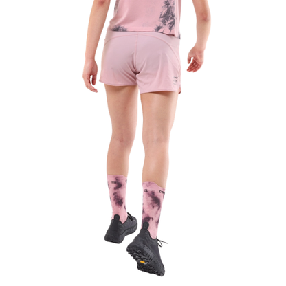 Quần Chạy Bộ Nữ Compressport Performance Short (Phiên bản Eat My Dust!) - Zephyr
