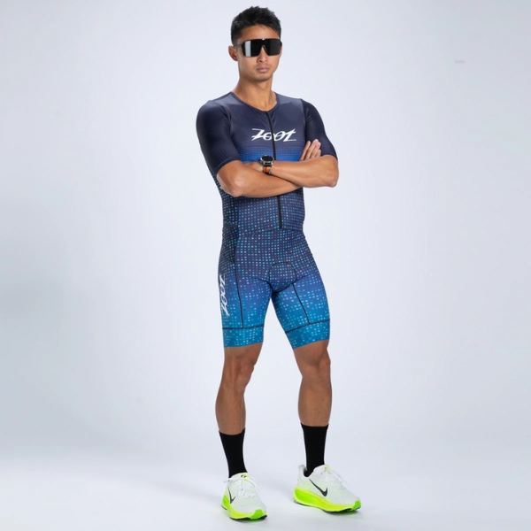 Đồ ba môn Nam Zoot Men's Ltd Tri Aero Fz Racesuit - Sync
