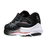 Giày chạy bộ Nam Mizuno Wave Rider 27 - Đen (Black/Nickel/Cayenne)