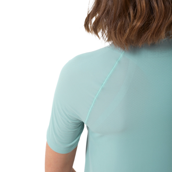 Áo Chạy Trail Nữ Compressport Trail Racing SS Tshirt - Xanh Ether