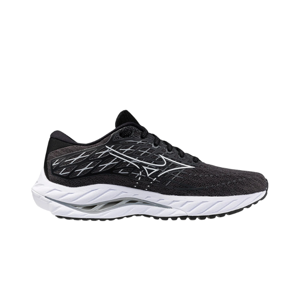 Giày chạy bộ Nữ Mizuno Wave Inspire 20 2E - Đen (Ebony/White/Black)