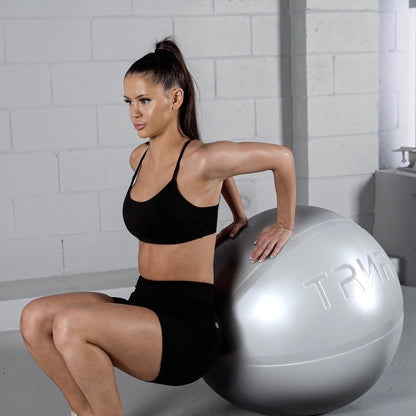 Bóng tập thể thao TRNR Gym Ball 55cm - Xám (Light Grey)