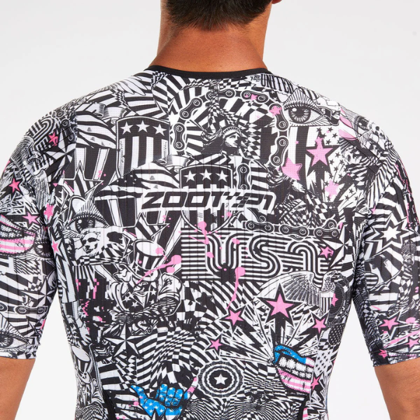 Đồ Ba môn Nam Zoot Ultra Tri P1 Racesuit - American Rebel