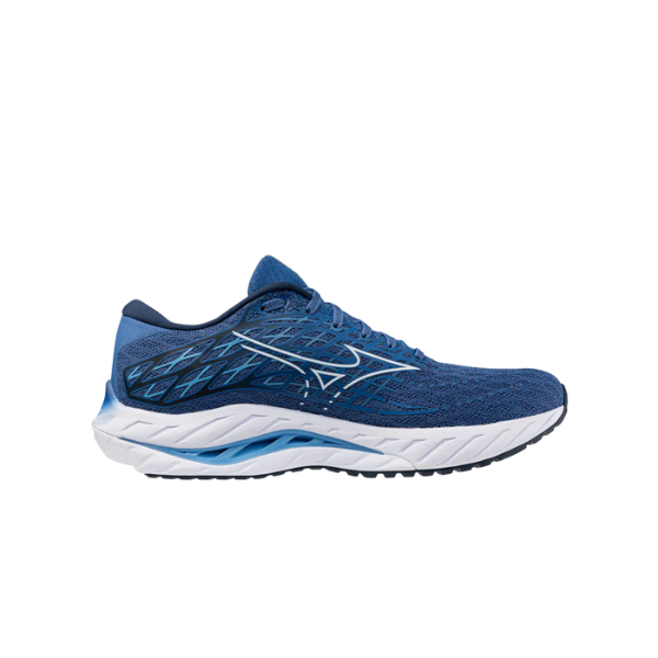Giày chạy bộ Nam Mizuno Wave Inspire 20 2E - Xanh (Federal Blue/White/Alaskan Blue)