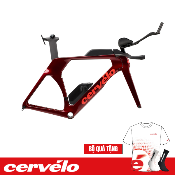 Xe đạp Cervélo P5 - Đỏ (Red Hot)