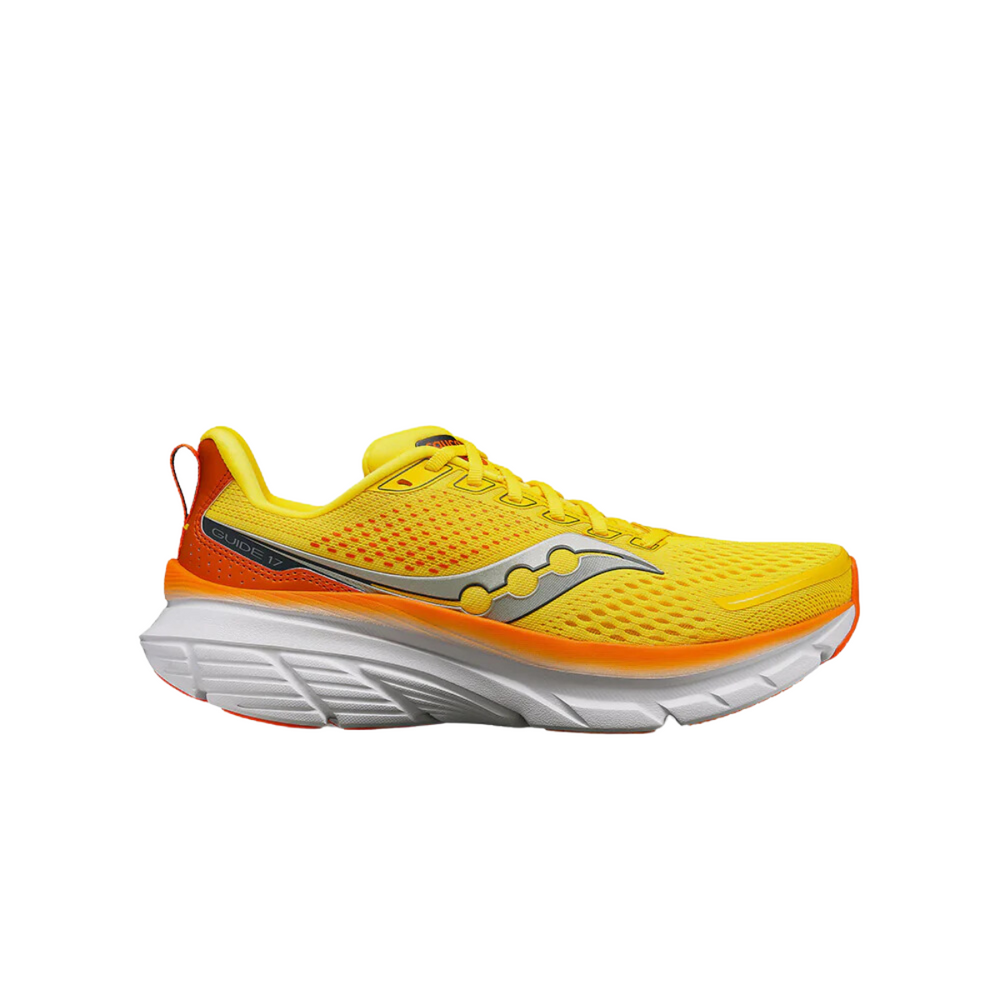 Saucony Men's GUIDE 17 - PEPPER/CANARY