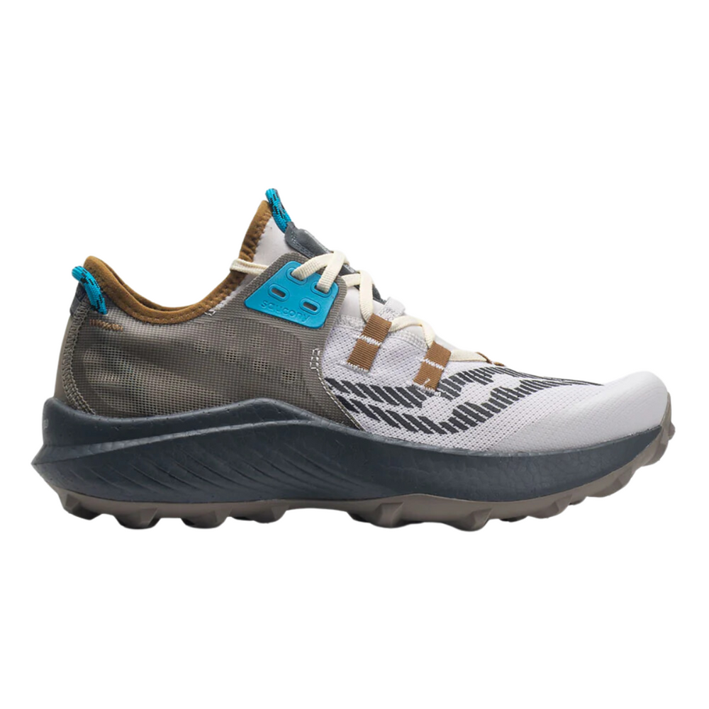 Giày chạy Trail Nam Saucony Endorphin Rift - Xám (Fog/Bronze)