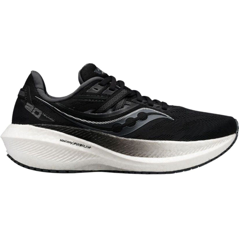 Giày chạy bộ Nam Saucony Triumph 20 - Đen/ Trắng (Black/White)