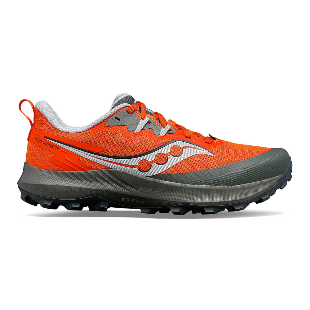 Giày chạy Trail Nam Saucony Peregrine 14 - Pepper/Bough