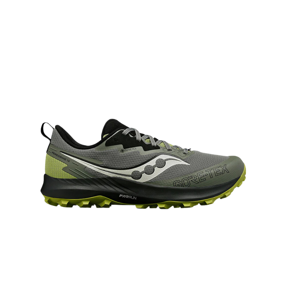 Giày chạy Trail Nam Saucony Peregrine GTX 14 - Xanh (Bough/Olive)