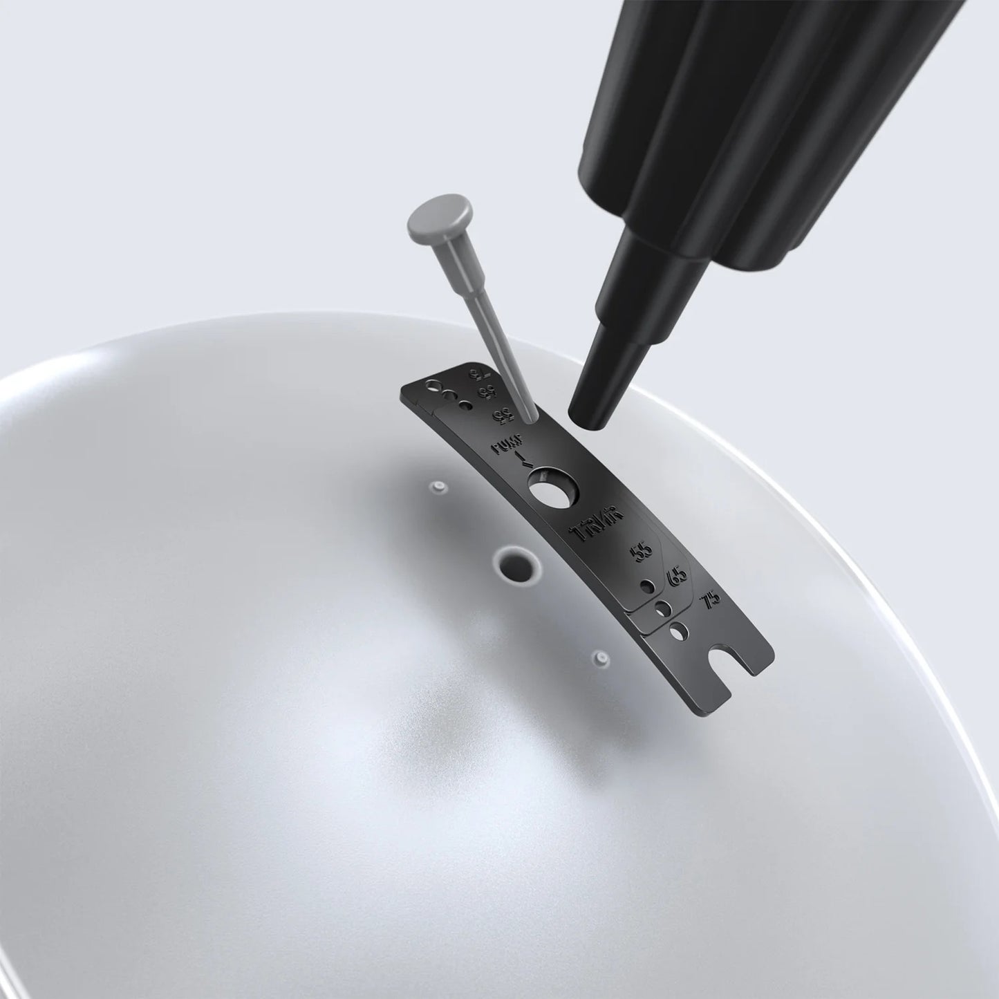 Bóng tập thể thao TRNR Gym Ball 55cm - Xám (Light Grey)