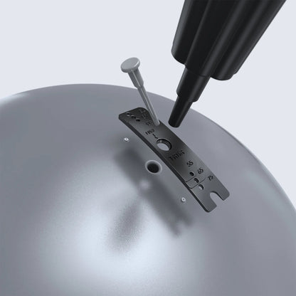 Bóng tập thể thao TRNR Gym Ball 65cm - Bạc (Silver)