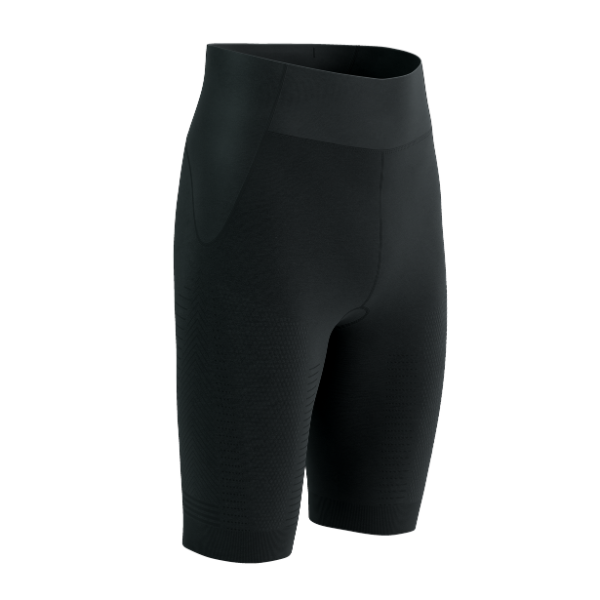 Quần chạy Trail Nam Compressport Trail Under Control Short - Đen (Black)