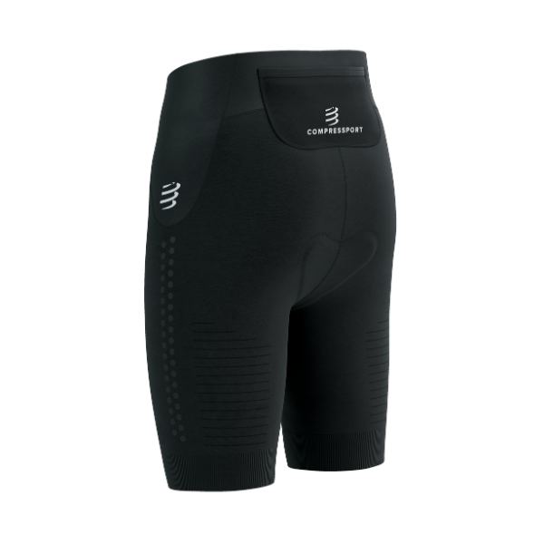 Quần Ba Môn Nam Compressport Tri Under Control Short - Đen (Black)