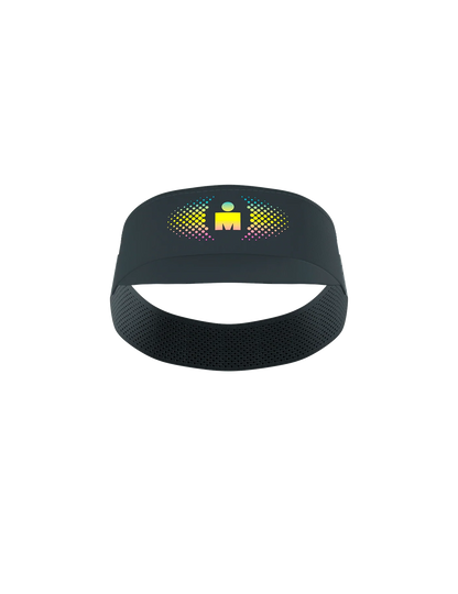 Mũ Chạy Bộ Compressport Pro Racing Visor IRONMAN 2026 - Đen