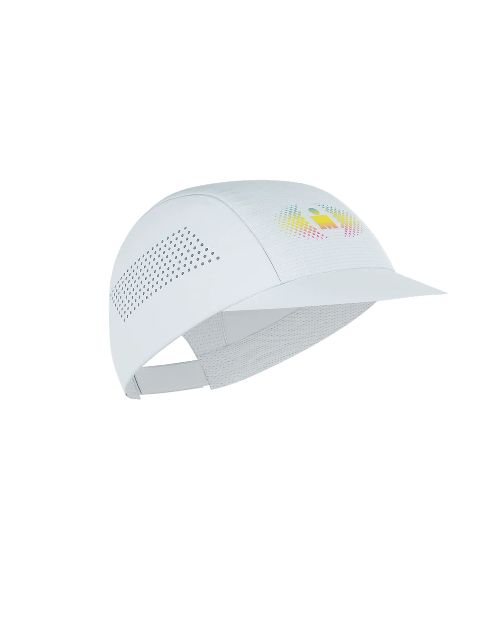 Mũ Chạy Bộ Compressport Pro Racing Cap IRONMAN 2026 - Trắng