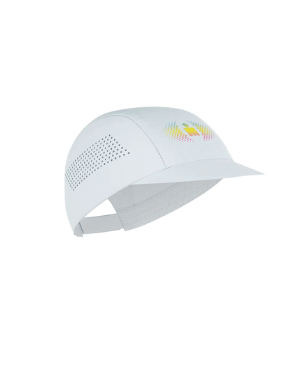 Mũ Chạy Bộ Compressport Pro Racing Cap IRONMAN 2026 - Trắng