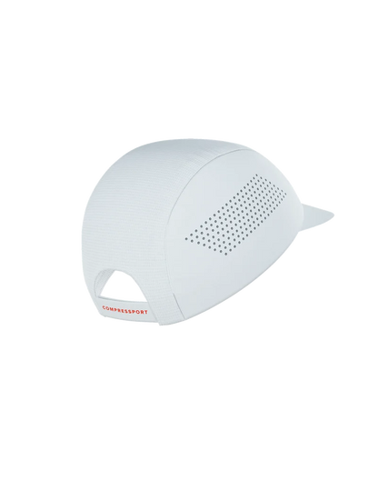 Mũ Chạy Bộ Compressport Pro Racing Cap IRONMAN 2026 - Trắng