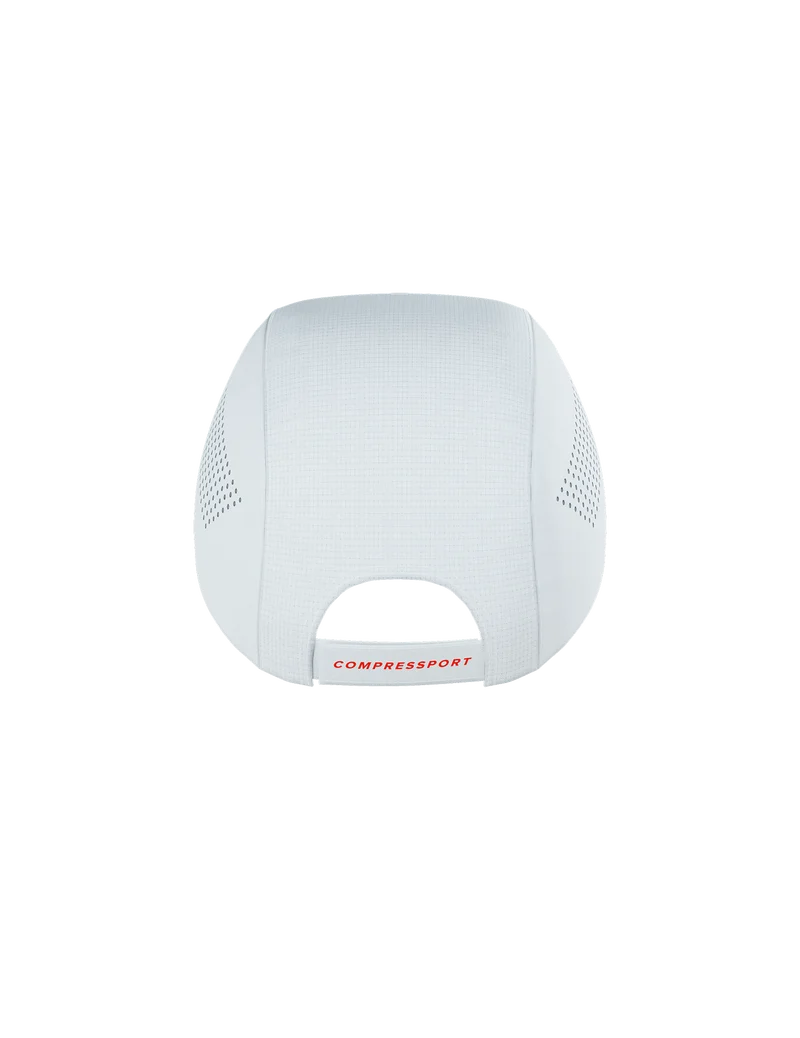 Mũ Chạy Bộ Compressport Pro Racing Cap IRONMAN 2026 - Trắng