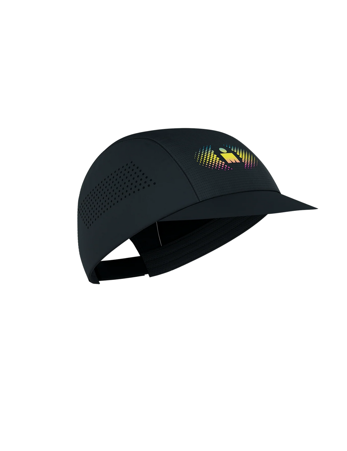 Mũ Chạy Bộ Compressport Pro Racing Cap IRONMAN 2026 - Đen