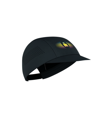 Mũ Chạy Bộ Compressport Pro Racing Cap IRONMAN 2026 - Đen