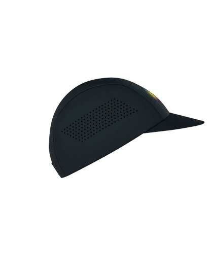 Mũ Chạy Bộ Compressport Pro Racing Cap IRONMAN 2026 - Đen