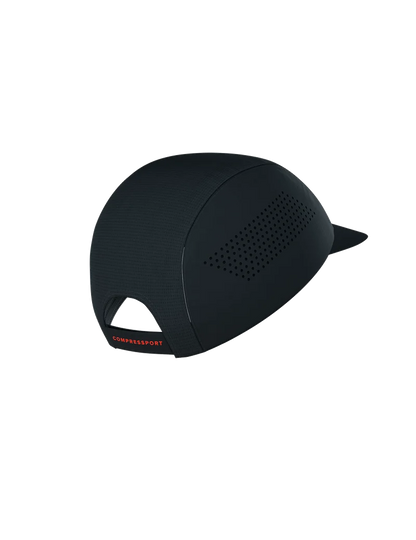 Mũ Chạy Bộ Compressport Pro Racing Cap IRONMAN 2026 - Đen
