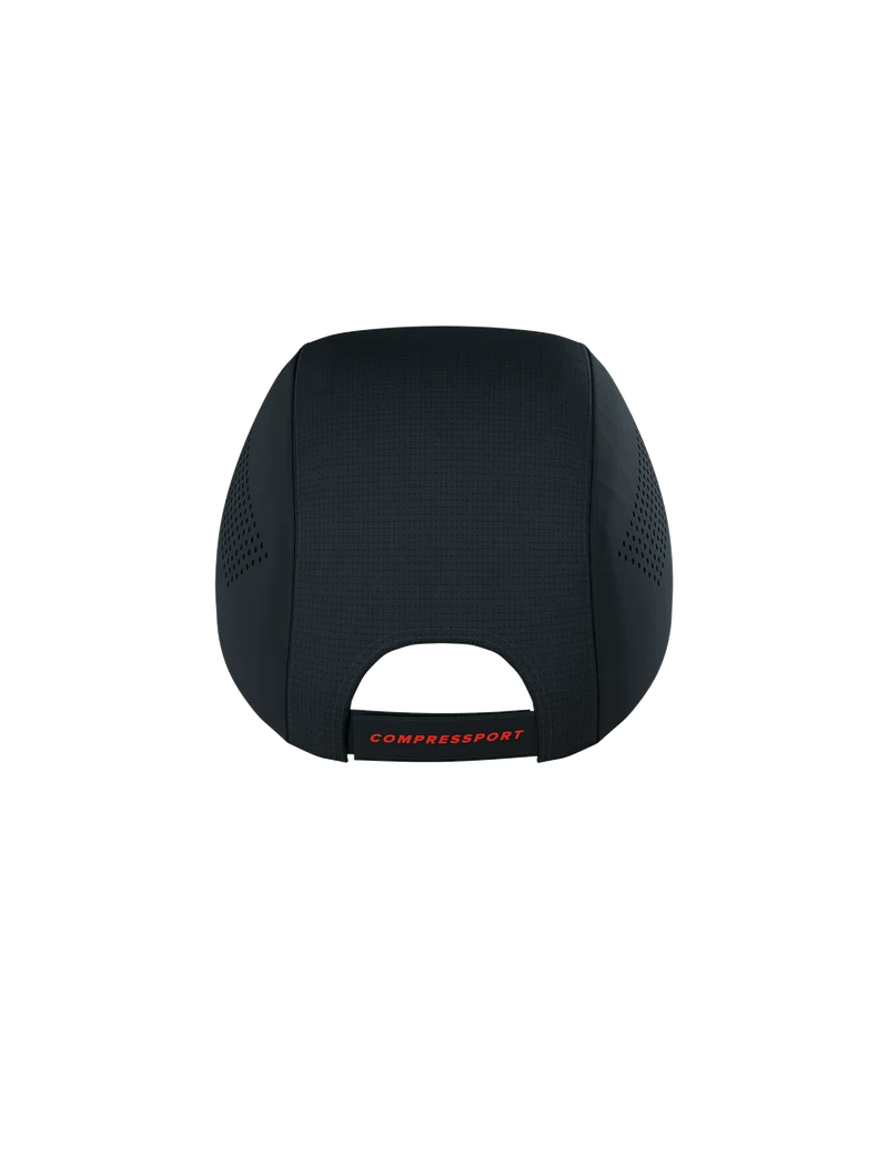 Mũ Chạy Bộ Compressport Pro Racing Cap IRONMAN 2026 - Đen