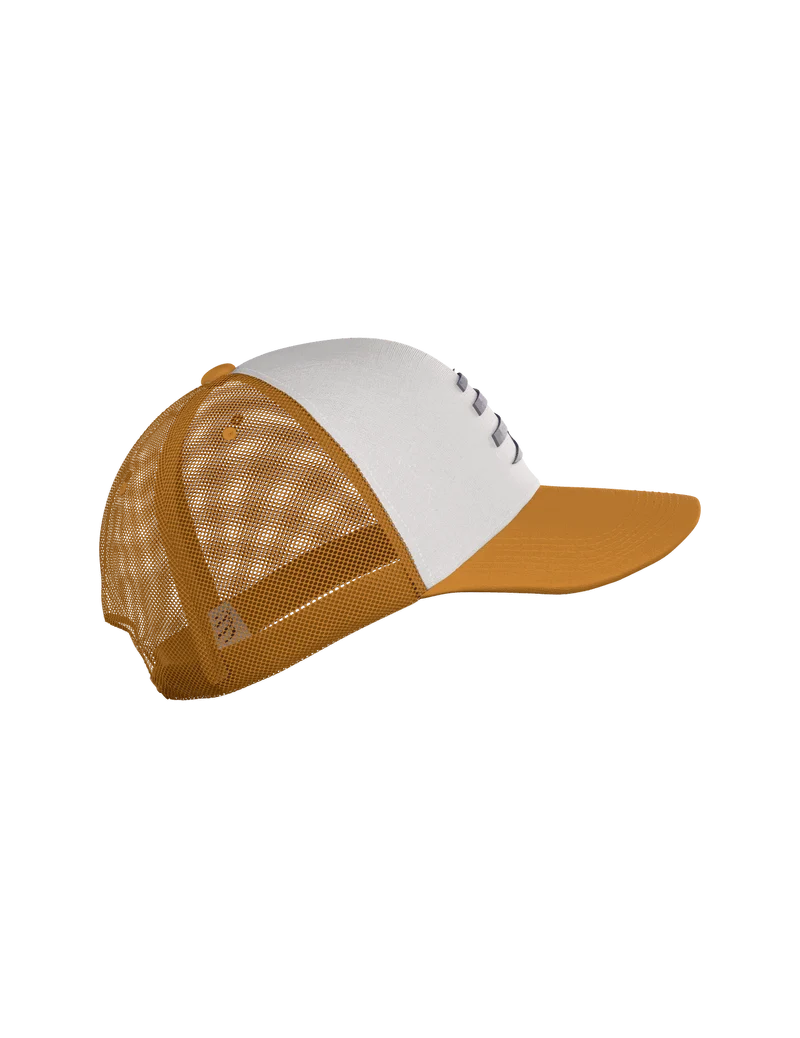 Mũ Chạy Bộ Compressport Trucker Cap - Vàng Sunflower