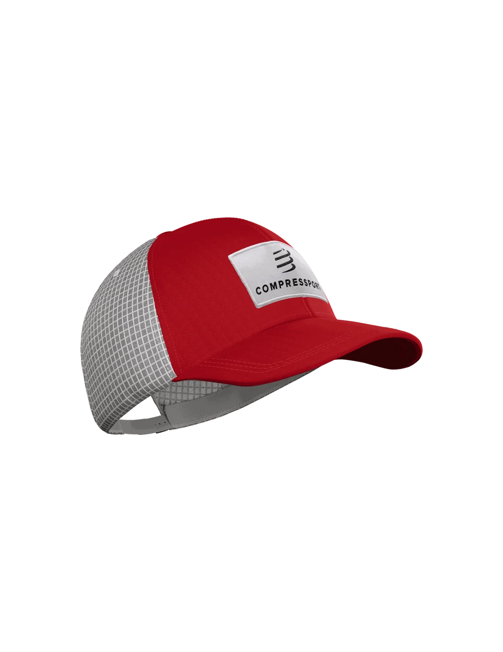 Mũ Chạy Bộ Compressport Trucker Cap 6P - Đỏ Pompeian