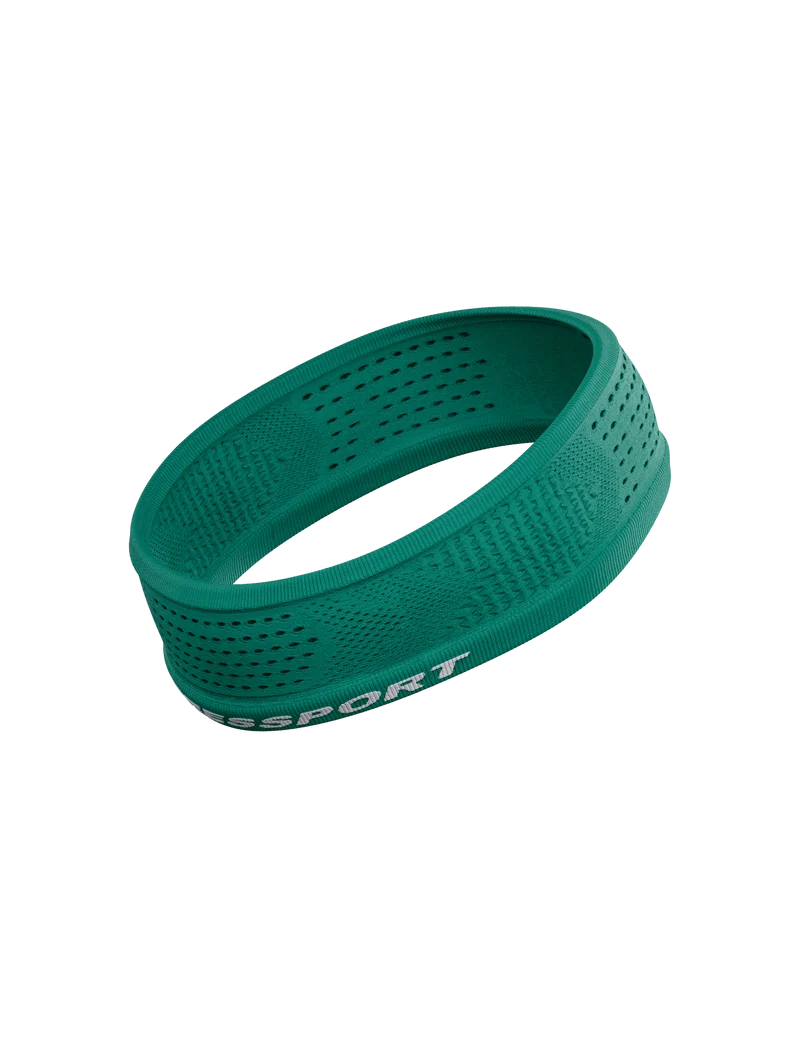 Băng đô thể thao Compressport Thin Headband On/Off - Xanh Shady