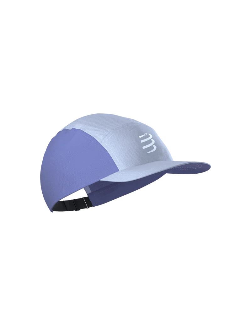 Mũ Chạy Bộ Compressport 5 Panel Light Cap - Tím Lavender