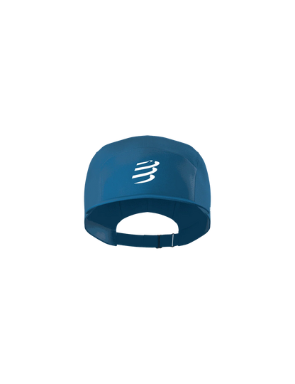 Mũ Chạy Bộ Compressport 5 Panel Light Cap - Xanh Saphire